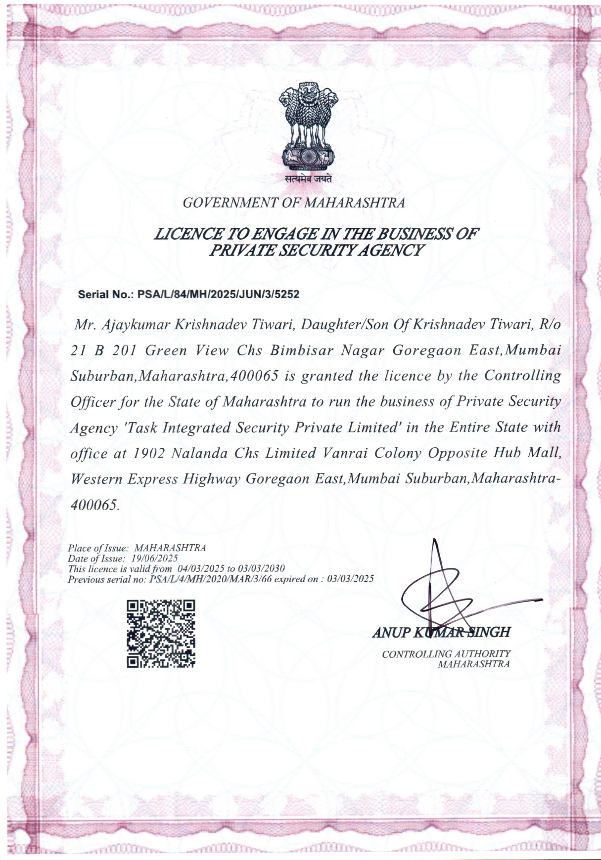 Woman vacuum cleaning floor